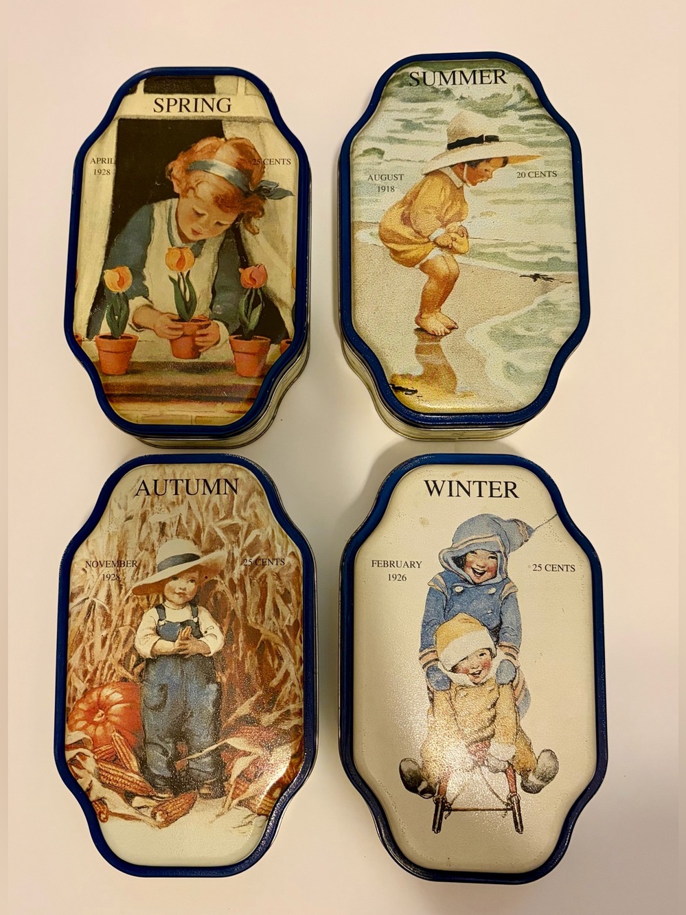 Good Housekeeping Seasonal Vintage Tin Set